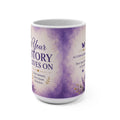 Your Story Lives On Memorial Mug – Butterfly Remembrance Coffee Cup