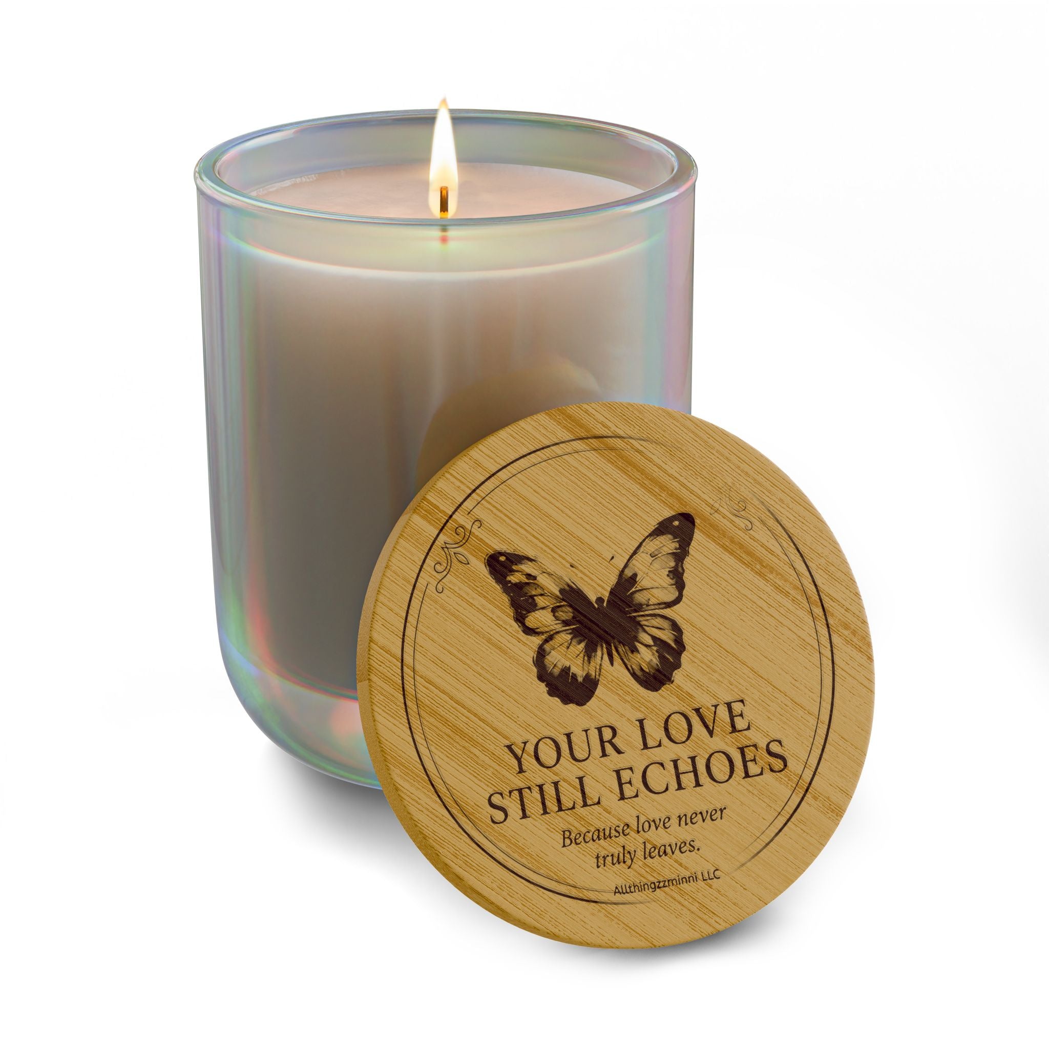 Your Love Still Echoes Memorial Candle