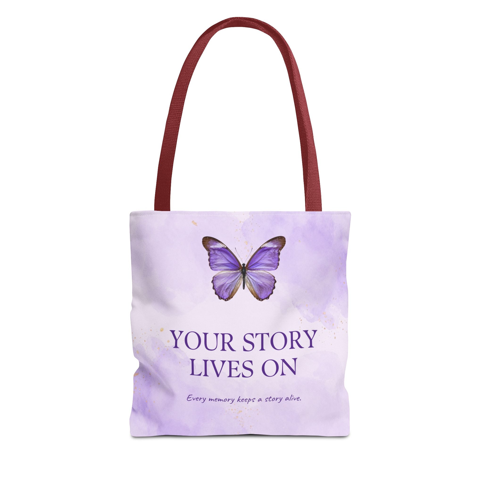 Your Story Lives On Butterfly Memorial Tote Bag