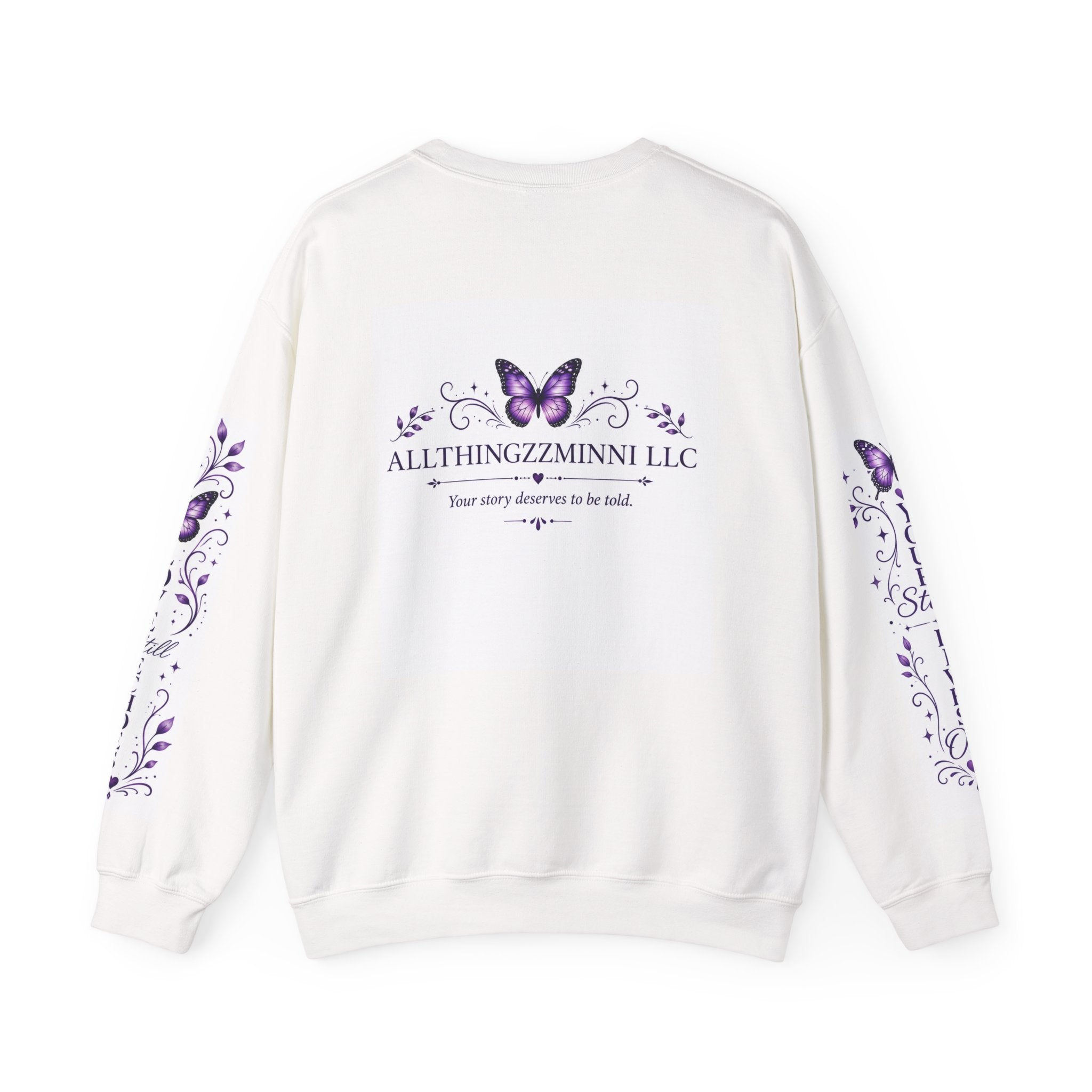Your Story Lives On Memorial Sweatshirt – Butterfly Remembrance Collection