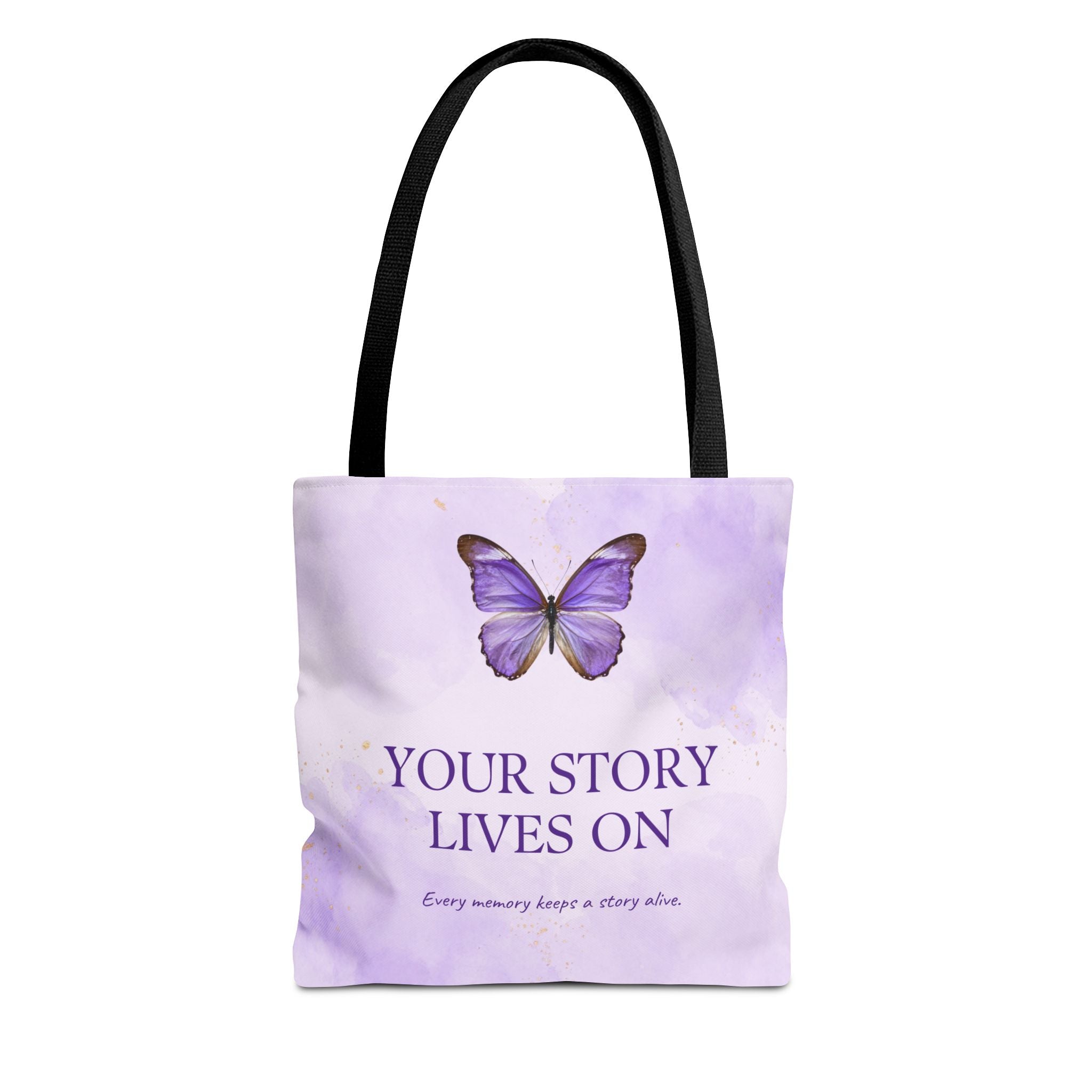 Your Story Lives On Butterfly Memorial Tote Bag