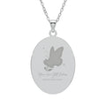 Your Love Still Echoes™ Memorial Butterfly Pendant Necklace