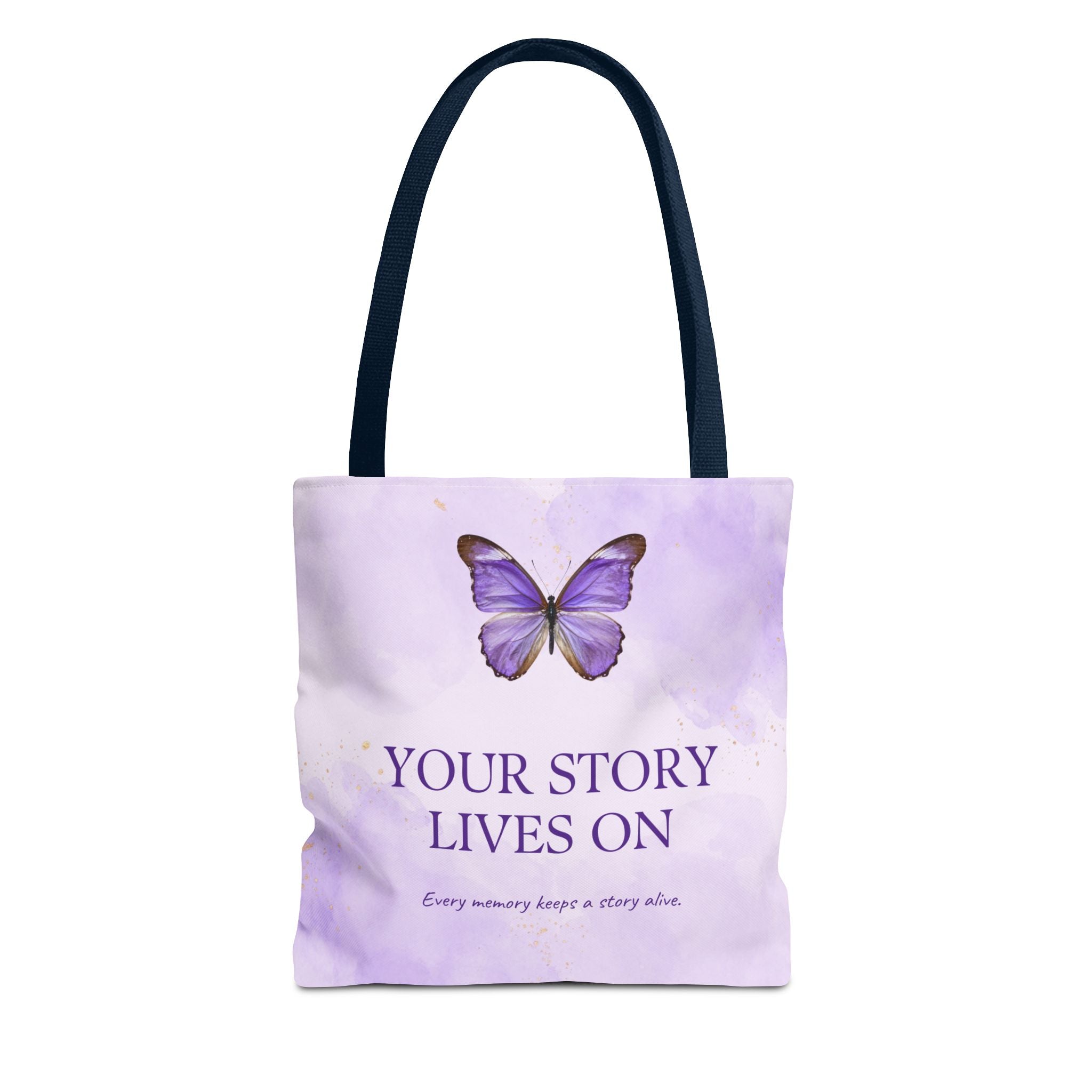 Your Story Lives On Butterfly Memorial Tote Bag
