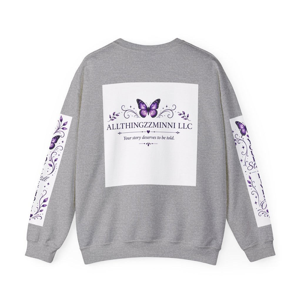 Your Story Lives On Memorial Sweatshirt – Butterfly Remembrance Collection