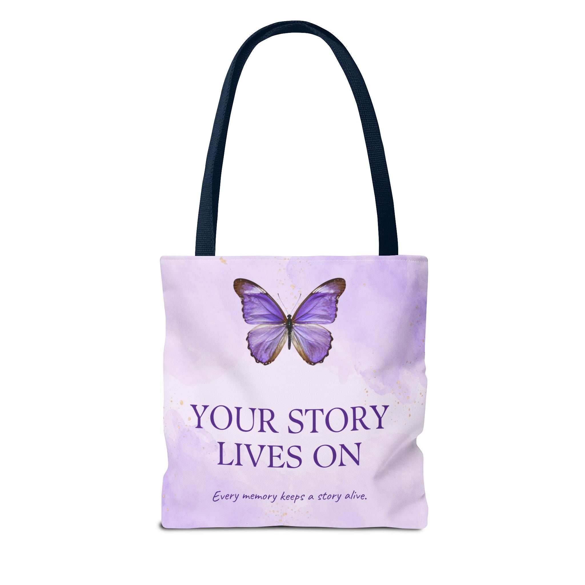 Your Story Lives On Butterfly Memorial Tote Bag