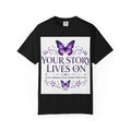 Your Story Lives On™ Memorial Comfort Tee – Butterfly Collection