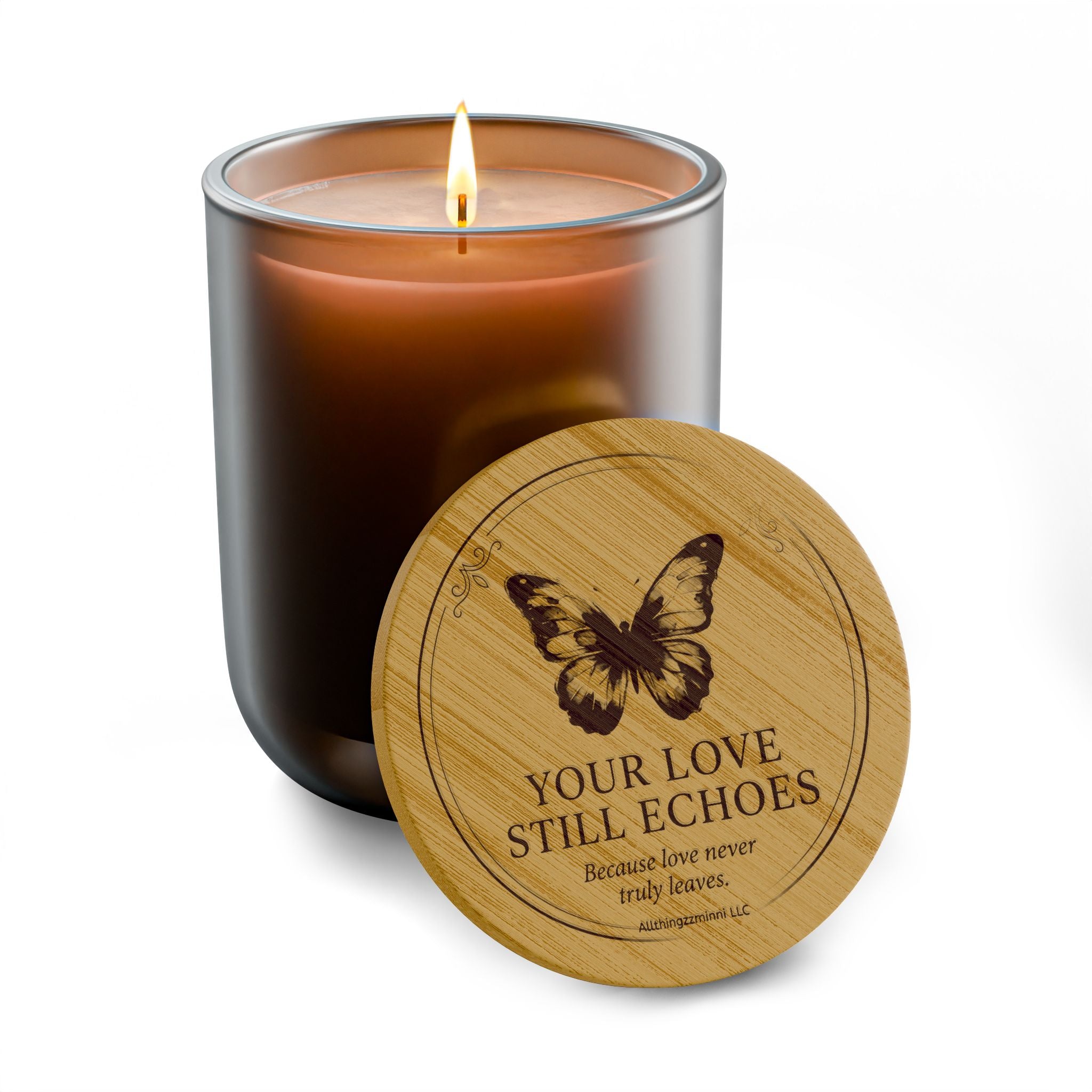 Your Love Still Echoes Memorial Candle